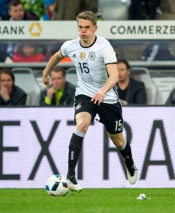 Fußball, Länderspiel, Deutschland - Italien 29. Maerz 2016: Muenchen, Allianz Arena: Fussball Testspiel: Deutschland - Italien: Matthias Ginter (Deutschland).