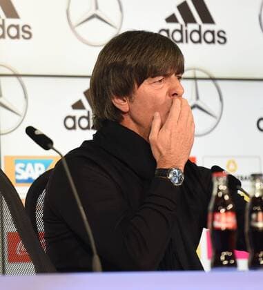 Fussball, Herren, Saison 2015 16, Länderspiel in München, Deutschland - Italien, Trainer Joachim Löw (Deutschland) nach dem Spiel, 29.03.2016,