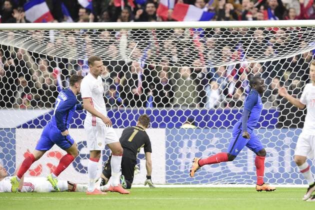 Fußball, Länderspiel, Frankreich - Russland Ngolo Kante (France) - Fussball, Länderspiel Nationalteam, Frankreich vs. Russland - 29 03 2016 JBAutissier Panoramic 