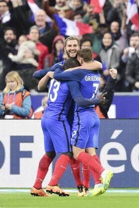 Fußball, Länderspiel, Frankreich - Russland Ngolo Kante (France) - Fussball, Länderspiel Nationalteam, Frankreich vs. Russland - 29 03 2016 JBAutissier Panoramic 
