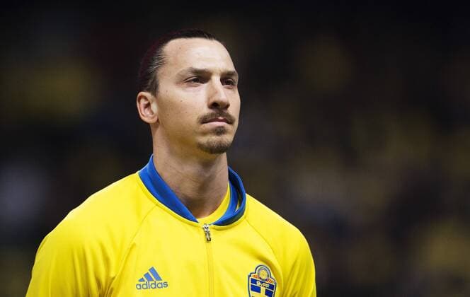 160329 (SWE) Zlatan Ibrahimovic - Nationalteam - SWE - CZE - in Stockholm.  Copyright: JOELxMARKLUND BB160329JM102