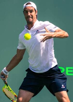 March 29, 2016: Richard Gasquet (FRA) loses to Tomas Berdych (CZE), 6-4, 3-6, 7-5, at the Miami Open being played at Crandon Park Tennis Center in Miami, Key Biscayne, Florida. Ã‚Â© TENNIS 2016: Miami Open MAR 29 - ZUMAc04_