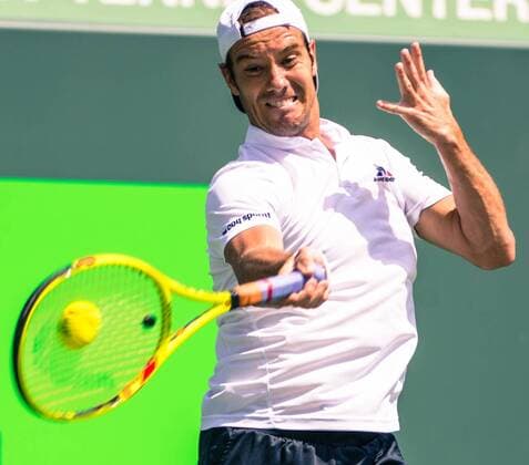 March 29, 2016: Richard Gasquet (FRA) loses to Tomas Berdych (CZE), 6-4, 3-6, 7-5, at the Miami Open being played at Crandon Park Tennis Center in Miami, Key Biscayne, Florida. Ã‚Â© TENNIS 2016: Miami Open MAR 29 - ZUMAc04_