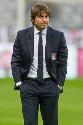 Muenchen Trainer Antonio Conte (ITA) vor dem Freundschaftsspiel zwischen Deutschland und Italien am 29.03.2016, Copyright: Schueler Eibner-Pressefoto EP_JSE