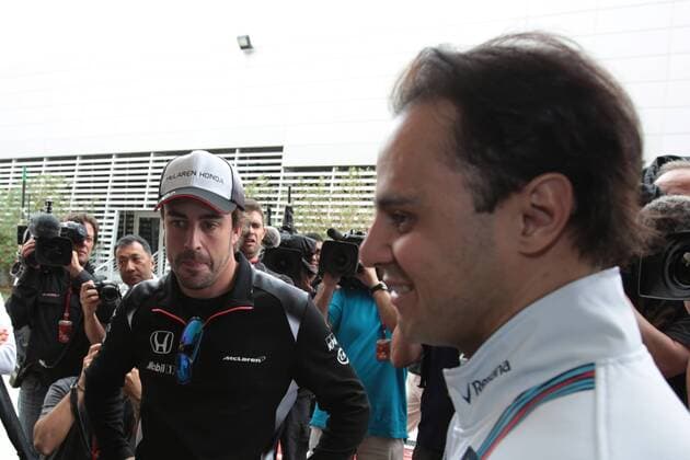 FORMULA 1 - Bahrain GP SAKHIR,BAHRAIN,31.MAR.16 - MOTORSPORTS, FORMULA 1 - FIA World Championship WM Weltmeisterschaft Grand Prix of Bahrain, Bahrain International Circuit, preview. Image shows Fernando Alonso (ESP McLaren Honda). GEPAxpictures xFritzxMueller