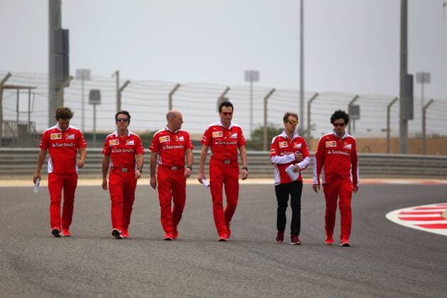 Bahrain Grand Prix, Sakhir 31 March - 03 April 2016 31.03.2016 - Sebastian Vettel (GER) Scuderia Ferrari SF16-H 
