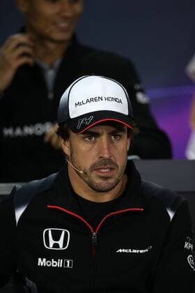 Bahrain Grand Prix, Sakhir 31 March - 03 April 2016 31.03.2016 - press conference PK Pressekonferenz Fernando Alonso (ESP) McLaren Honda MP4-31 