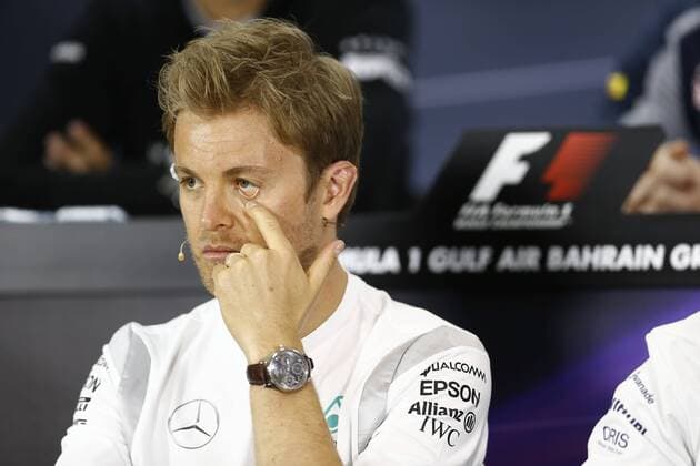 Motorsports: FIA Formula One World Championship WM Weltmeisterschaft 2016, Grand Prix of Bahrain, 6 Nico Rosberg (GER, Mercedes AMG Petronas Formula One Team), xHOCHxZWEIx