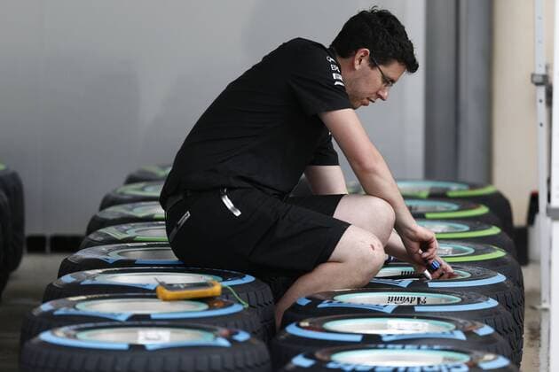 Motorsports: FIA Formula One World Championship WM Weltmeisterschaft 2016, Grand Prix of Bahrain, Pirelli, tire, tires, tyre, tyres, wheel, wheels, Reifen, Rad, feature xHOCHxZWEIx