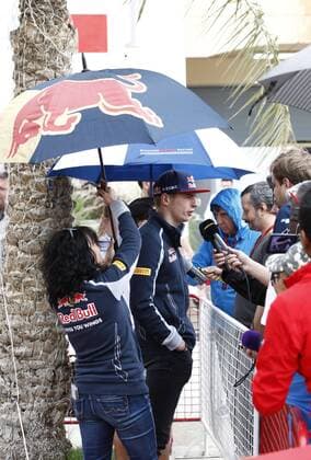 Motorsports: FIA Formula One World Championship WM Weltmeisterschaft 2016, Grand Prix of Bahrain, 33 Max Verstappen (NLD, Scuderia Toro Rosso), xHOCHxZWEIx