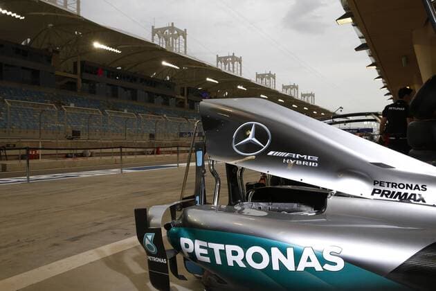 Motorsports: FIA Formula One World Championship WM Weltmeisterschaft 2016, Grand Prix of Bahrain, technical detail, Mercedes AMG Petronas Formula One Team xHOCHxZWEIx