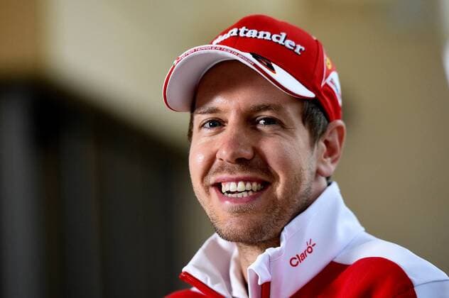 Sebastian Vettel, Scuderia Ferrari, formula 1 GP, Bahrain in Manama Shakir 01.04.2016 Photo:mspb Jerry Andre Sebastian Vettel, formula 1 GP, Bahrain