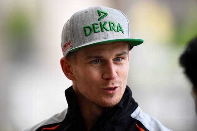 Niko Huelkenberg, Sahara Force India F1, Bahrain in Manama Shakir 01.04.2016 Photo:mspb Jerry Andre Niko Huelkenberg, formula 1 GP, Bahrain
