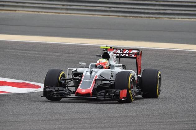 Esteban Gutierrez, Haas, F1 Team, formula 1 GP, Bahrain in Manama Shakir 01.04.2016 Photo:mspb Jerry Andre Esteban Gutierrez, formula 1 GP, Bahrain