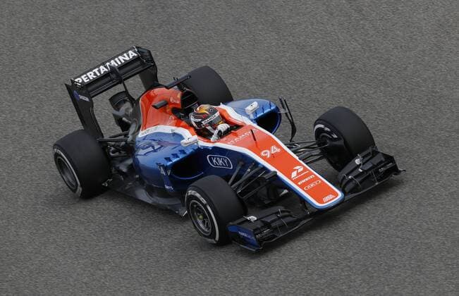 Motorsports: FIA Formula One World Championship WM Weltmeisterschaft 2016, Grand Prix of Bahrain, 94 Pascal Wehrlein (GER, Manor Racing F1 Team), xHOCHxZWEIx