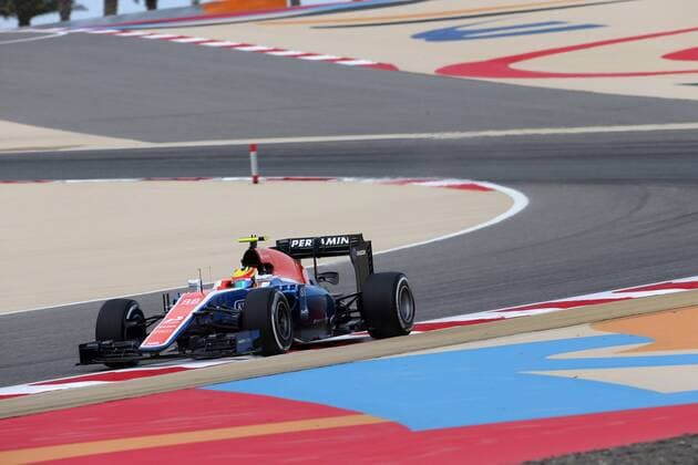 Bahrain Grand Prix, Sakhir 31 March - 03 April 2016 01.04.2016 - Free Practice 1, Rio Haryanto (IND) Manor Racing MRT05 