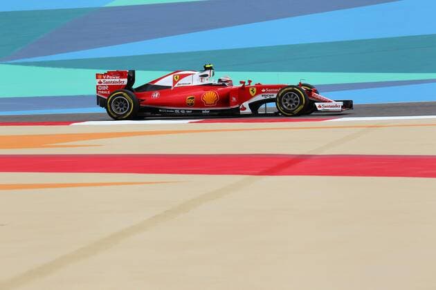 Bahrain Grand Prix, Sakhir 31 March - 03 April 2016 01.04.2016 - Free Practice 1, Kimi Raikkonen (FIN) Scuderia Ferrari SF16-H 