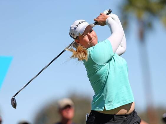 April 01, 2016: Brittany Lincicome hits a shot during the second round of the 2016 ANA Inspiration at the Mission Hills Country Club in Rancho Mirage, California. LPGA Golf Damen 2016: ANA Inspiration Championship APR 01 - ZUMAcb8_