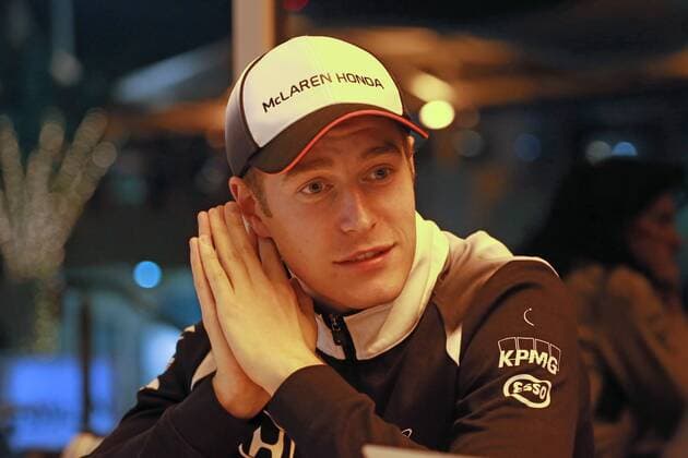 Belgian rider Stoffel Vandoorne of McLaren-Honda pictured before the start of the qualifications ahead of the Formula 1 Bahrain Grand Prix race in Sakhir, Bahrain, Saturday 02 April 2016. GEORGESxDExCOSTER  x04824499x