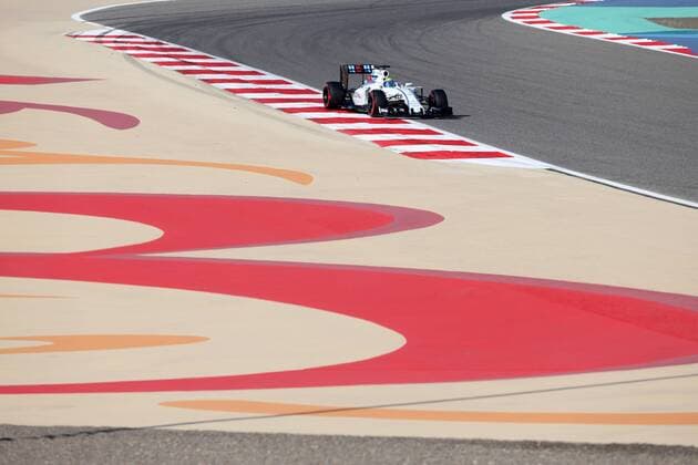 Formel 1, GP Bahrain Bahrain Grand Prix, Sakhir 31 March - 03 April 2016 02.04.2016 - Free Practice 3, Felipe Massa (BRA) Williams FW38 