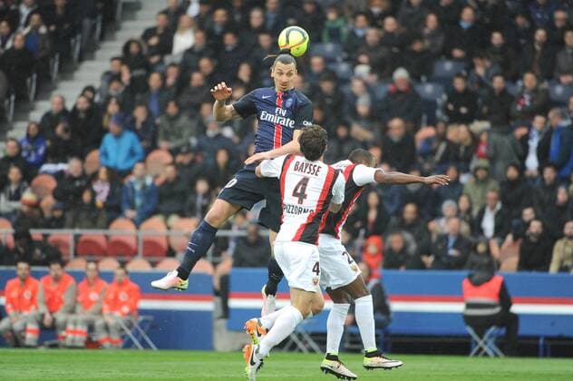 ZLATAN IBRAHIMOVIC (psg) FOOTBALL : Paris SG vs Nice - Ligue 1 - 02 04 2016 FEP Panoramic 