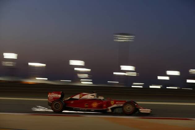 Bahrain Grand Prix, Sakhir 31 March - 03 April 2016 02.04.2016 - Qualifying, Sebastian Vettel (GER) Scuderia Ferrari SF16-H 