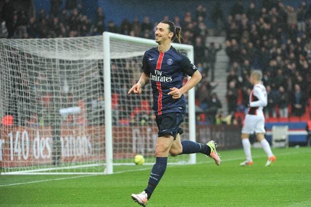 Fußball, Paris St. Germain - OGC Nizza ZLATAN IBRAHIMOVIC (psg) - JOIE FOOTBALL : Paris SG vs Nice - Ligue 1 - 02 04 2016 FEP Panoramic 