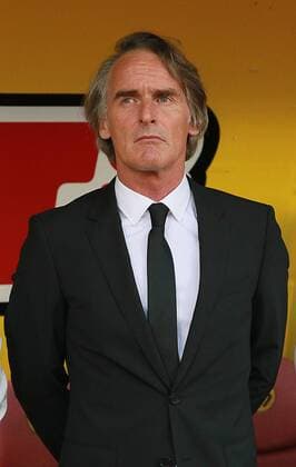 Turkey superlig soccer match between Eskisehirspor and Galatasaray in Eskisehir on April 02 , 2016. Final Score : Eskisehirspor 4 - Galatasaray 3 Pictured: Galatasaray new Dutch Coach Jan Olde Riekerink. 