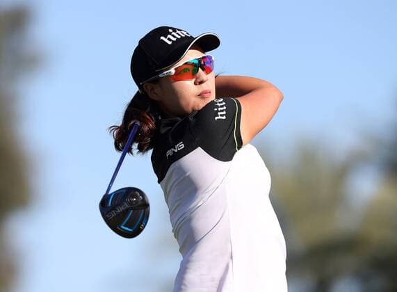 April 02, 2016: In Gee Chun of South Korea hits a shot during the third round of the 2016 ANA Inspiration at the Mission Hills Country Club in Rancho Mirage, California. LPGA Golf Damen 2016: ANA Inspiration Championship APR 02 - ZUMAcb8_