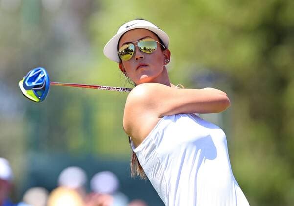 April 02, 2016: Michelle Wie hits a shot during the third round of the 2016 ANA Inspiration at the Mission Hills Country Club in Rancho Mirage, California. LPGA Golf Damen 2016: ANA Inspiration Championship APR 02 - ZUMAcb8_