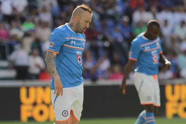 Fussball Mexiko - April 2, 2016 - Mexico - D02041605.JPG.CIUDAD DE MEXICO SportsDeportes-Soccer.- La Maquina Celeste del Cruz Azul ante los Tuzos del Pachuca, el sabado 2 de abril de 2016, en el Estadio Azul, juego de la jornada 12 del Torneo Clausura 2016 de la Liga MX. - April 2, 2016  - ZUMAu78_