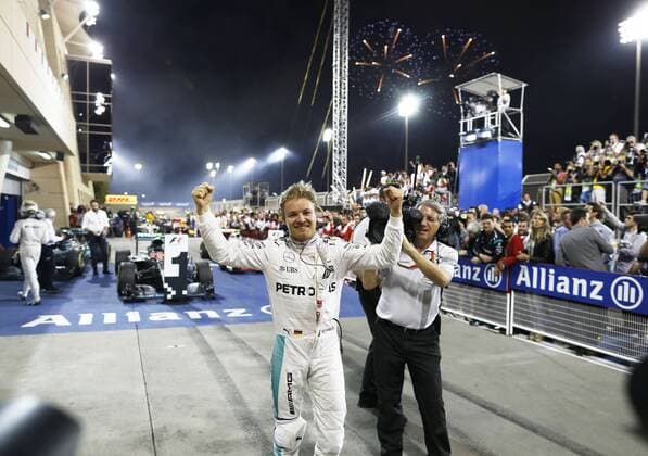 Motorsports: FIA Formula One World Championship WM Weltmeisterschaft 2016, Grand Prix of Bahrain, 6 Nico Rosberg (GER, Mercedes AMG Petronas Formula One Team), xHOCHxZWEIx