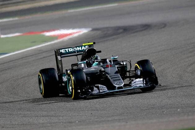 FORMULA 1 - Bahrain GP SAKHIR,BAHRAIN,03.APR.16 - MOTORSPORTS, FORMULA 1 - FIA World Championship WM Weltmeisterschaft Grand Prix of Bahrain, Bahrain International Circuit. Image shows Nico Rosberg (GER Mercedes GP). GEPAxpictures xFritzxMueller