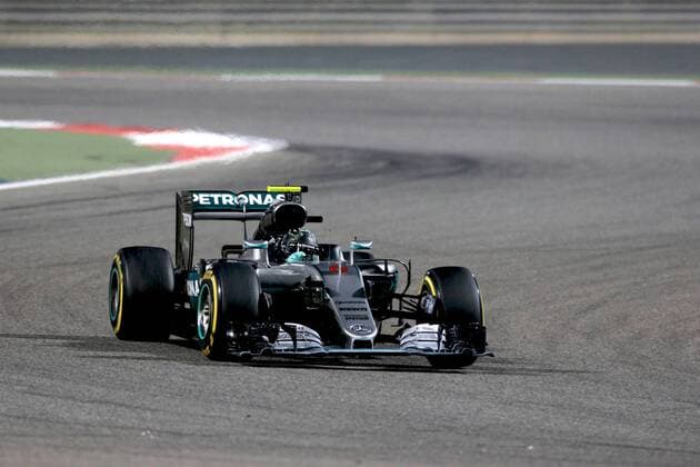 FORMULA 1 - Bahrain GP SAKHIR,BAHRAIN,03.APR.16 - MOTORSPORTS, FORMULA 1 - FIA World Championship WM Weltmeisterschaft Grand Prix of Bahrain, Bahrain International Circuit. Image shows Nico Rosberg (GER Mercedes GP). GEPAxpictures xFritzxMueller