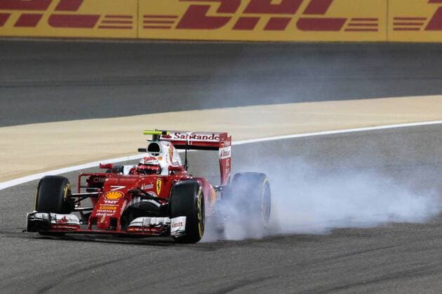FORMULA 1 - Bahrain GP SAKHIR,BAHRAIN,03.APR.16 - MOTORSPORTS, FORMULA 1 - FIA World Championship WM Weltmeisterschaft Grand Prix of Bahrain, Bahrain International Circuit. Image shows Kimi Raikkoenen (FIN Ferrari). GEPAxpictures xFritzxMueller