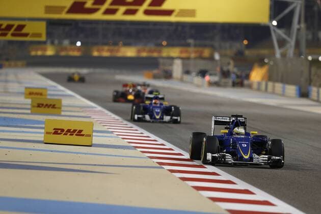 Motorsports: FIA Formula One World Championship WM Weltmeisterschaft 2016, Grand Prix of Bahrain, 9 Marcus Ericsson (SWE, Sauber F1 Team), xHOCHxZWEIx