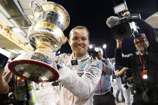 Motorsports: FIA Formula One World Championship WM Weltmeisterschaft 2016, Grand Prix of Bahrain, 6 Nico Rosberg (GER, Mercedes AMG Petronas Formula One Team), xHOCHxZWEIx