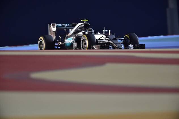 Motorsports: FIA Formula One World Championship WM Weltmeisterschaft 2016, Grand Prix of Bahrain, 6 Nico Rosberg (GER, Mercedes AMG Petronas Formula One Team), xHOCHxZWEIx