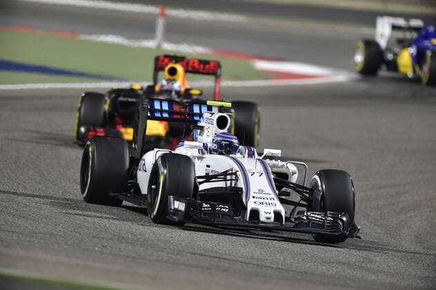 Motorsports: FIA Formula One World Championship WM Weltmeisterschaft 2016, Grand Prix of Bahrain, 77 Valtteri Bottas (FIN, Williams Martini Racing), xHOCHxZWEIx