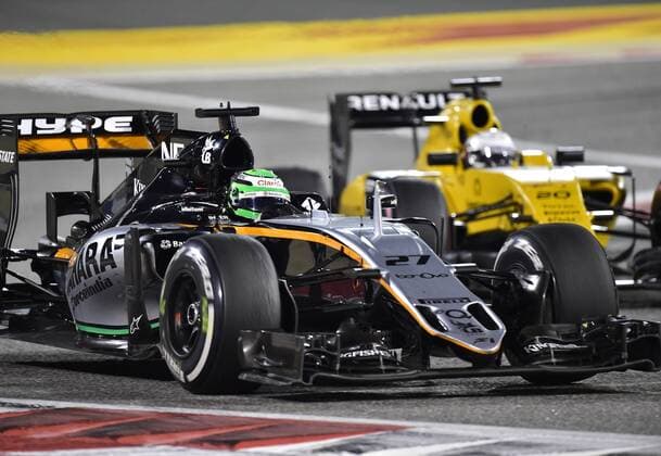 Motorsports: FIA Formula One World Championship WM Weltmeisterschaft 2016, Grand Prix of Bahrain, 27 Nico Hulkenberg (GER, Sahara Force India F1 Team), xHOCHxZWEIx