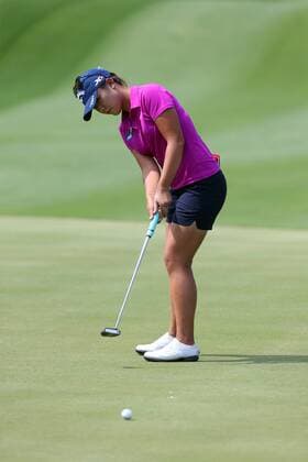 April 03, 2016: Lydia Ko of New Zealand hits a putt during the final round of the 2016 ANA Inspiration at the Mission Hills Country Club in Rancho Mirage, California. LPGA Golf Damen 2016: ANA Inspiration APR 03 - ZUMAcb8_