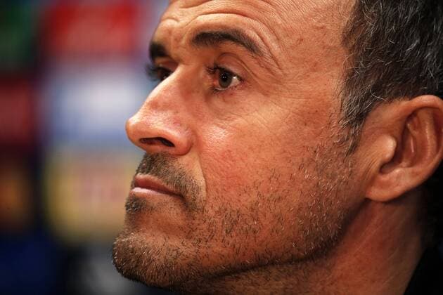 BARCELONA -april 04- SPAIN: Luis Enrkque Martinez during the press conference PK Pressekonferenz after the training before the Champions League match against Atletico de Madrid, celebrated at the Ciutat Deportiva Joan Gamper, on april 04, 2016. Photo: Joan Valls Urbanandsport Cordon Press  xJoanxValls Urbanandsportx xFC-BARCELONA-TRAINING-CHAMPIONS-LEAGUEx