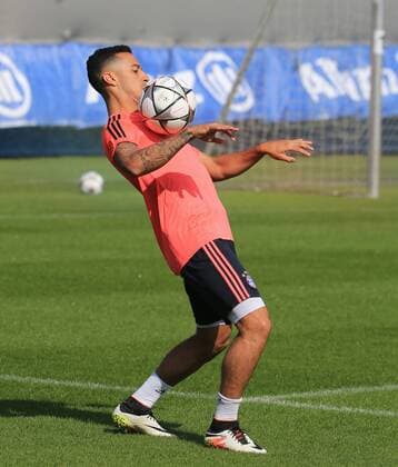 04.04.2016, 1.BL,FC Bayern Training, Säbenerstrasse München, im Bild: Thiago (FCB)