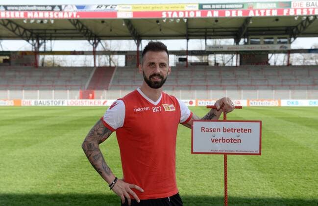 Fussball, Herren, Saison 2015 16, 2. Bundesliga, 1. FC Union Berlin, der Vertrag von Benjamin Köhler (1. FC Union) wurde bis 2017 verlängert, 05.04. 2016,
