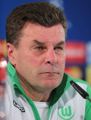 Pressekonferenz VfL Wolfsburg, hier im Bild Cheftrainer Dieter Hecking (VfL Wolfsburg)