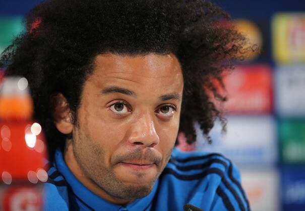 Pressekonferenz mit Marcelo (Real Madrid)