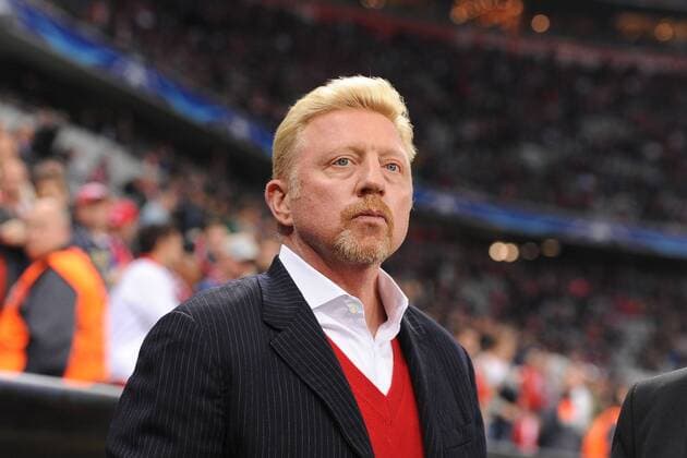 Muenchen Boris Becker als Zuschauer in der Allianz Arena, Bayern Muenchen - Benfica Lissabon, Fussball ,Champions League, Viertelfinale, 05.04.2016 , Copyright: Stuetzle xEibner-Pressefoto ep_wse