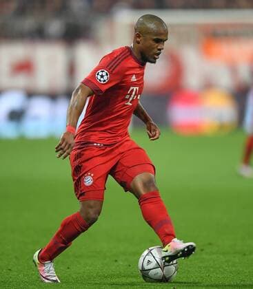 FUSSBALL CHAMPIONS LEAGUE SAISON 2015 2016 VIERTELFINALE HINSPIEL FC Bayern Muenchen - Benfica Lissabon 05.04.2016 Douglas Costa (FC Bayern Muenchen) 