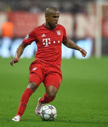 FUSSBALL CHAMPIONS LEAGUE SAISON 2015 2016 VIERTELFINALE HINSPIEL FC Bayern Muenchen - Benfica Lissabon 05.04.2016 Douglas Costa (FC Bayern Muenchen) 