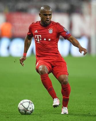 FUSSBALL CHAMPIONS LEAGUE SAISON 2015 2016 VIERTELFINALE HINSPIEL FC Bayern Muenchen - Benfica Lissabon 05.04.2016 Douglas Costa (FC Bayern Muenchen) 